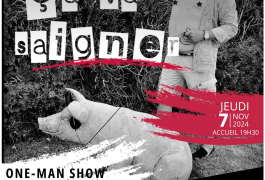 One man show Eric Boschman - Ca va saigner