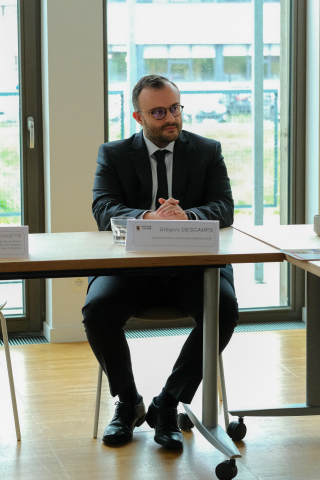 Conférence de presse bachelier conseiller en gestion de crise